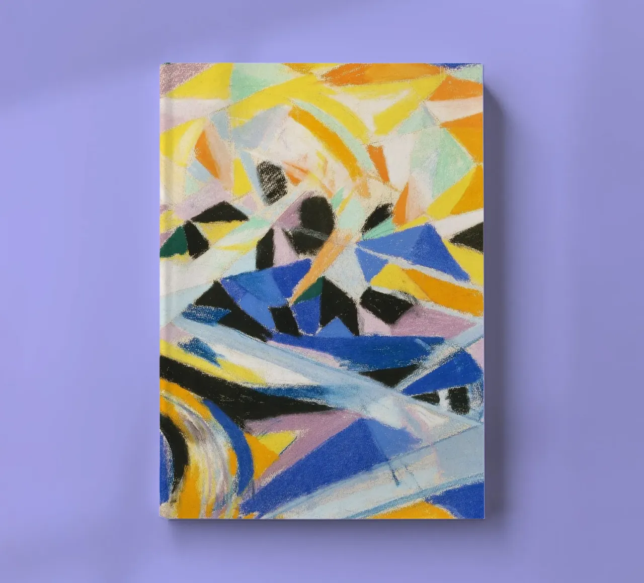 Futurist Composition by Joseph Stella i notebook by Venus Art