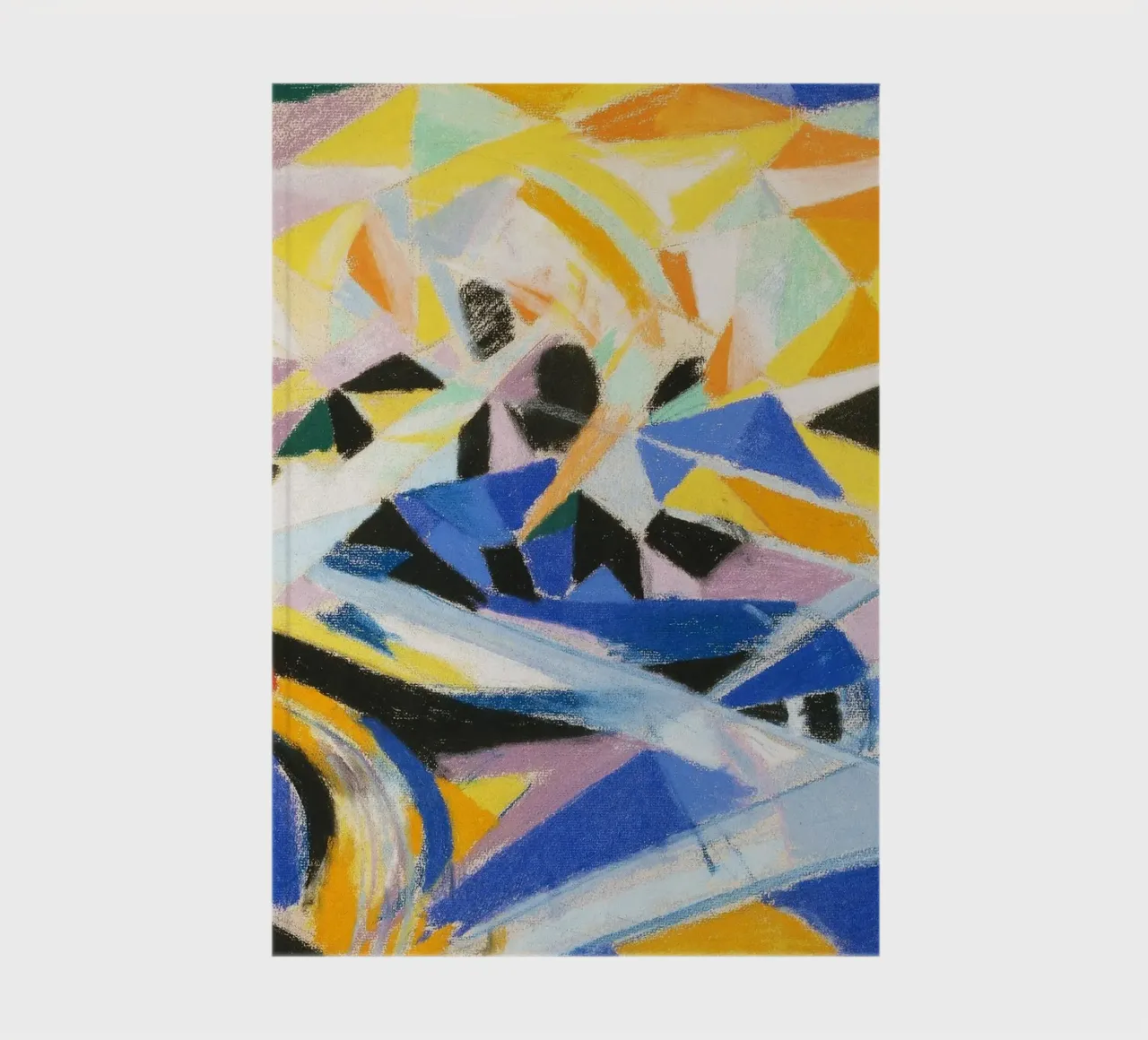 Futurist Composition by Joseph Stella i notebook by Venus Art