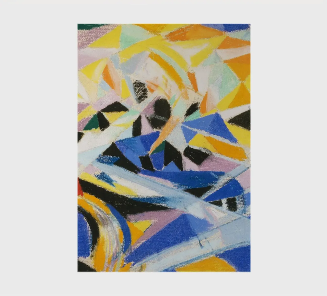Futurist Composition by Joseph Stella i notebook by Venus Art