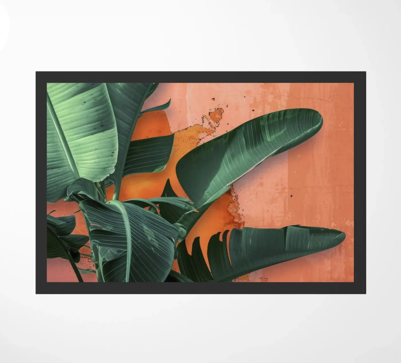 Backyard Palms doormat by treechild