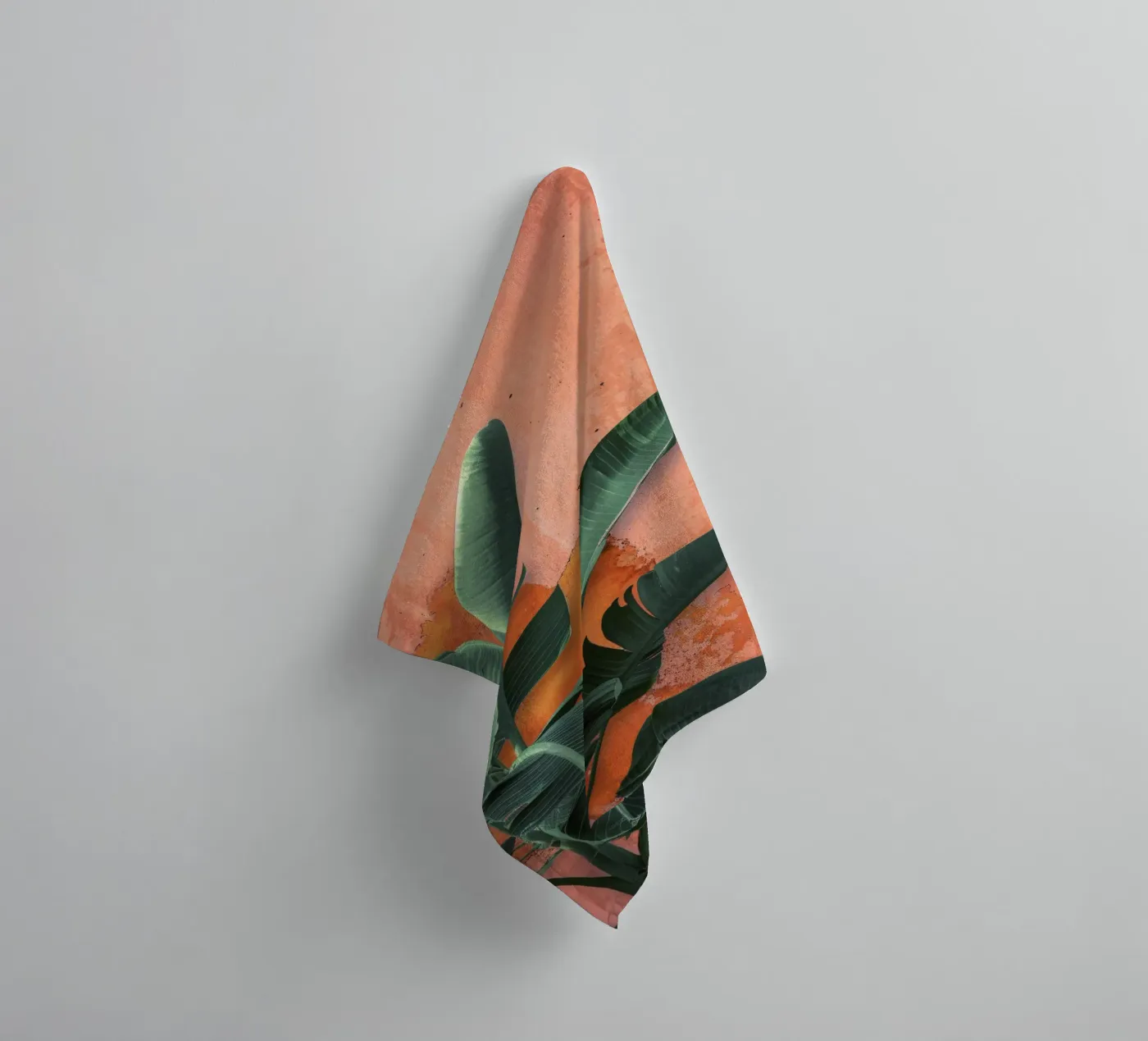 Backyard Palms towel by treechild