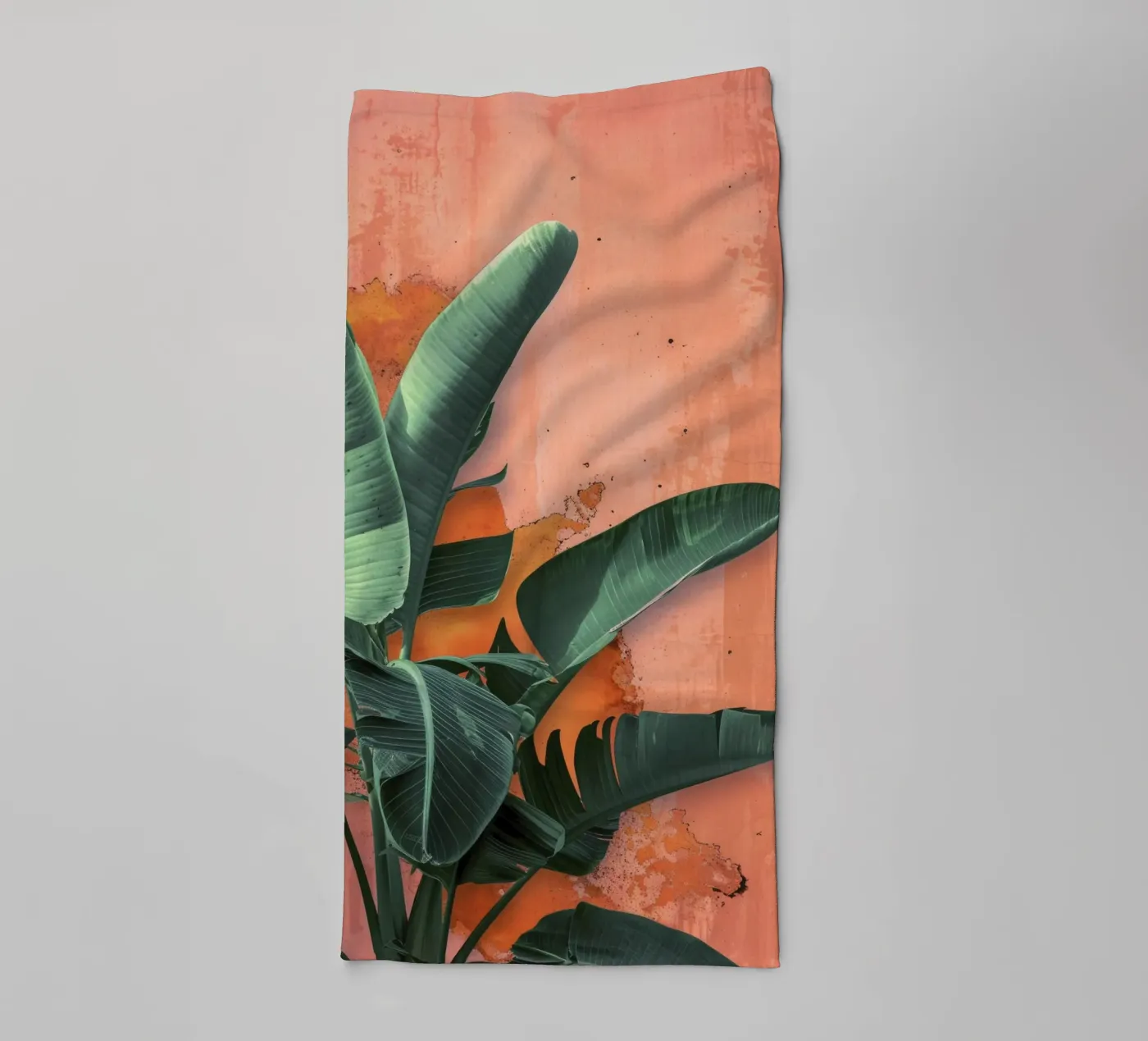 Backyard Palms towel by treechild
