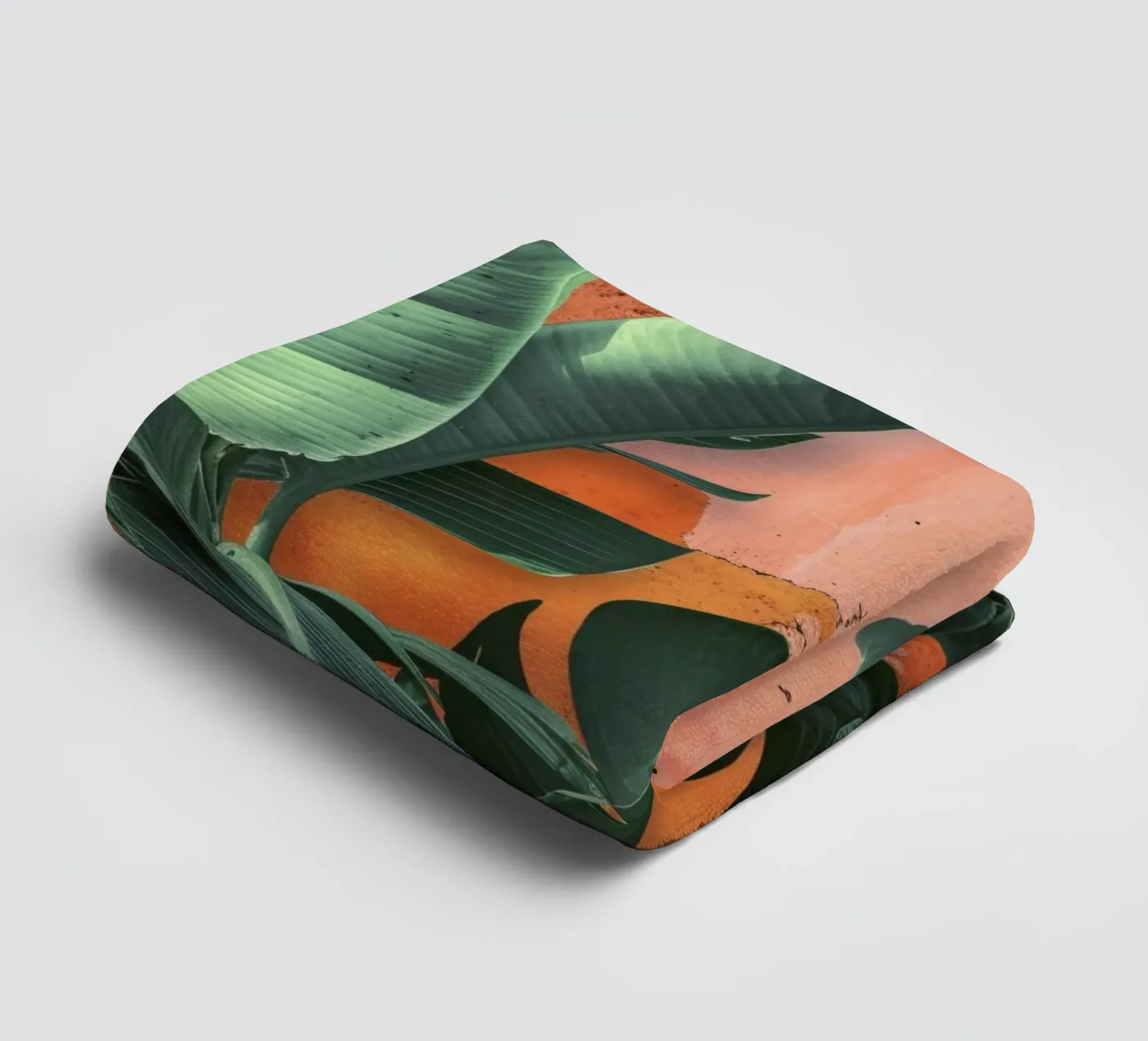 Backyard Palms towel by treechild