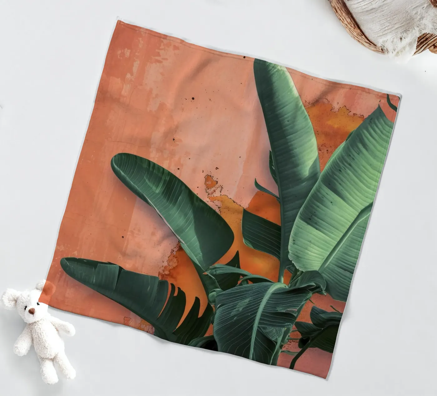 Backyard Palms Fleecedecke von treechild