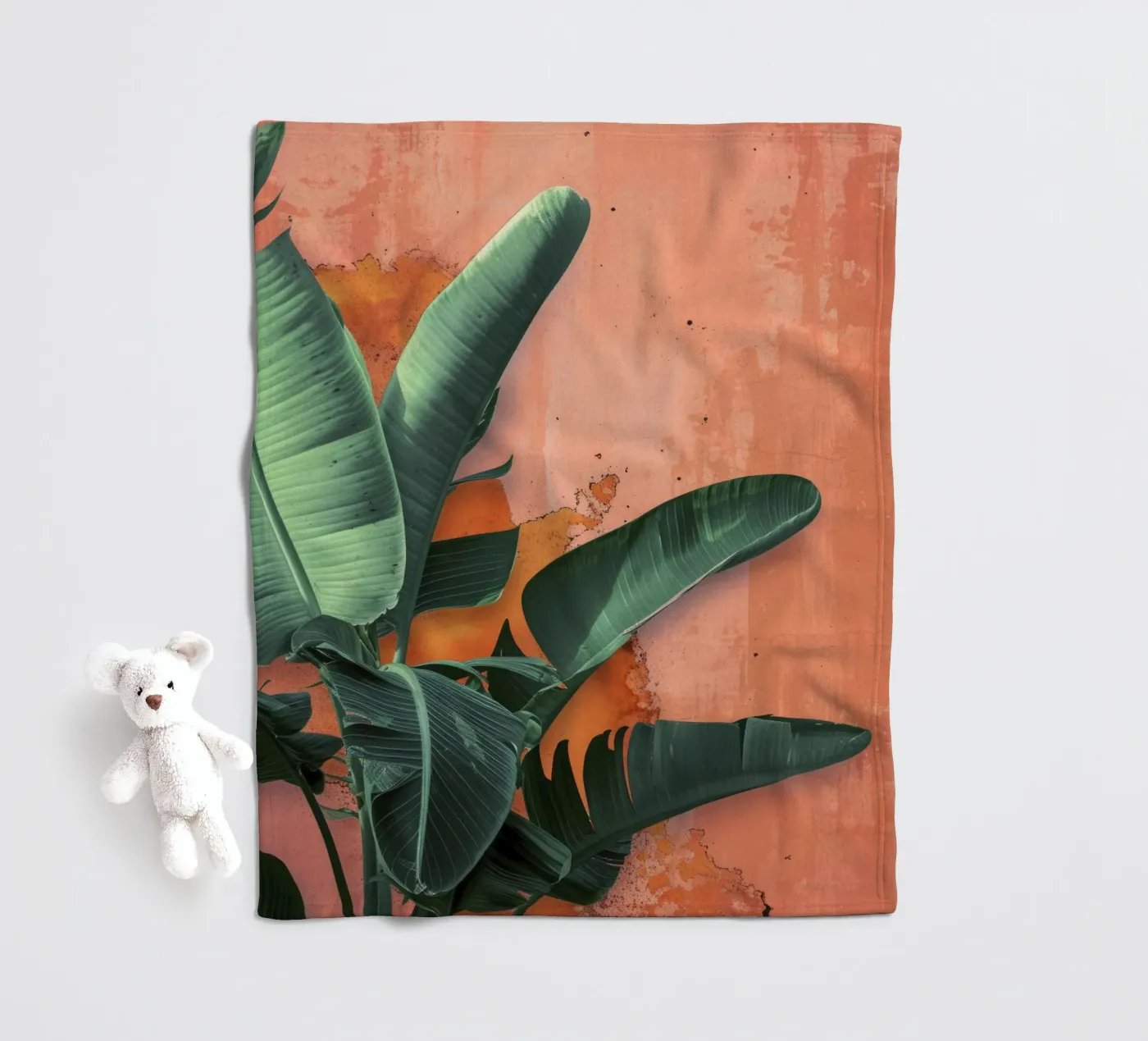 Backyard Palms Fleecedecke von treechild