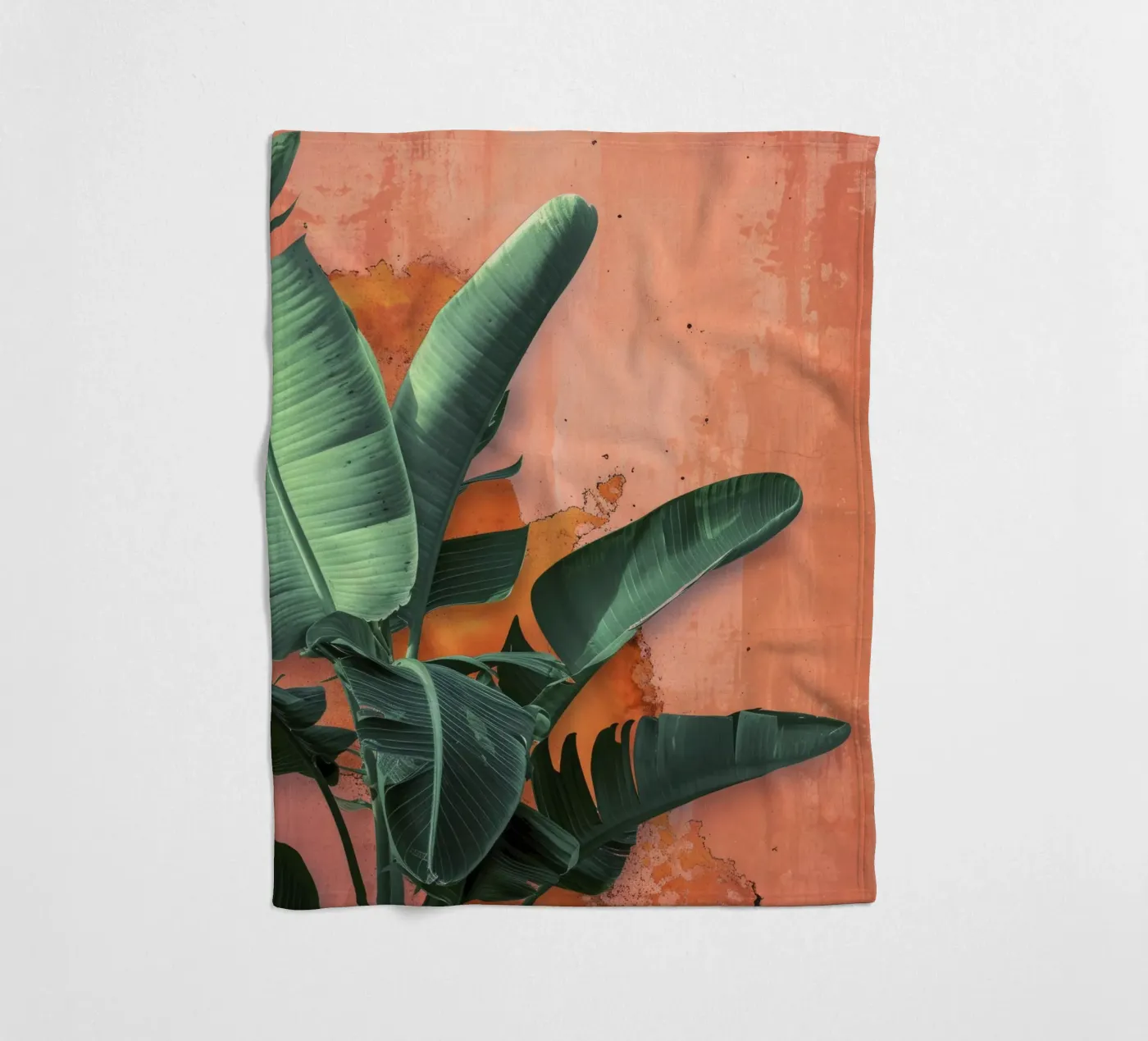 Backyard Palms Fleecedecke von treechild