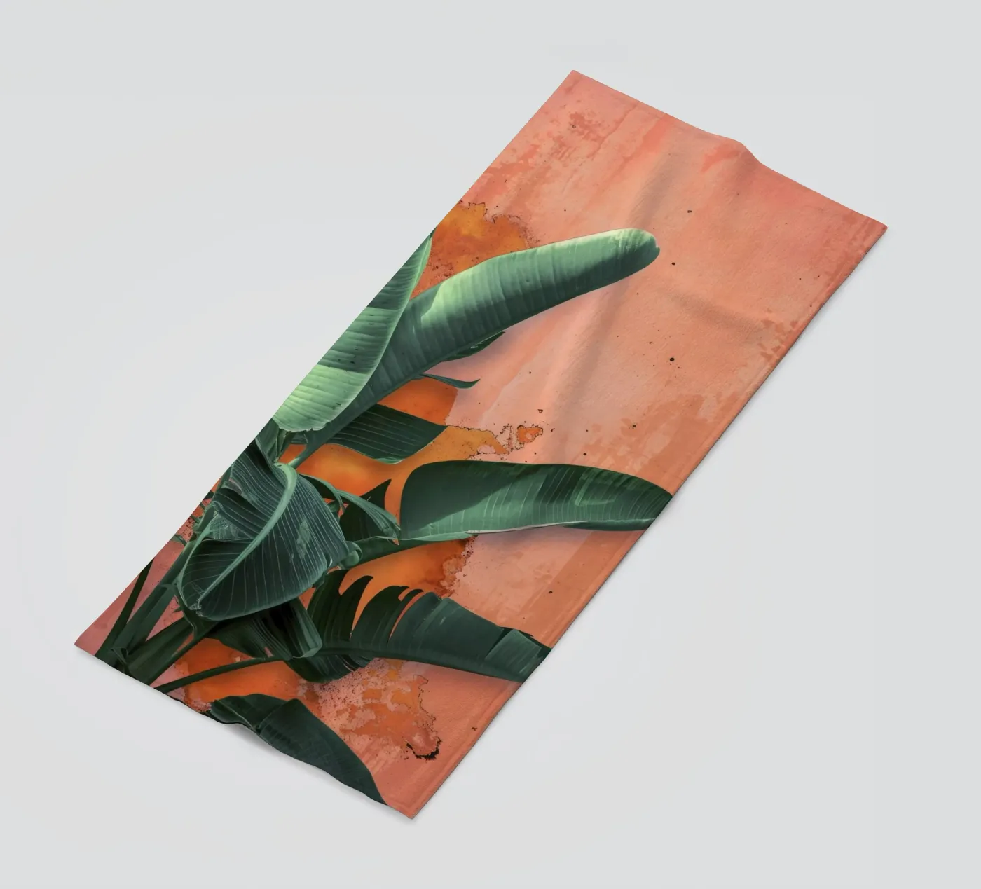 Backyard Palms Strandtuch von treechild