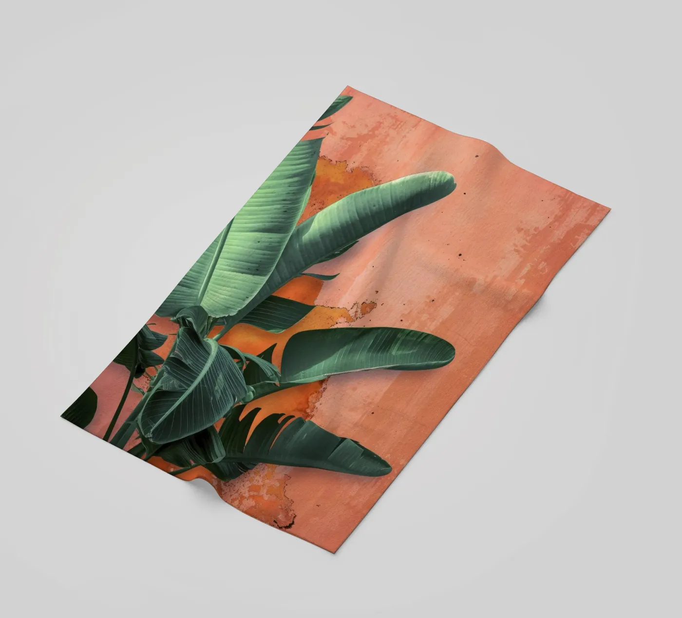 Backyard Palms Strandtuch von treechild