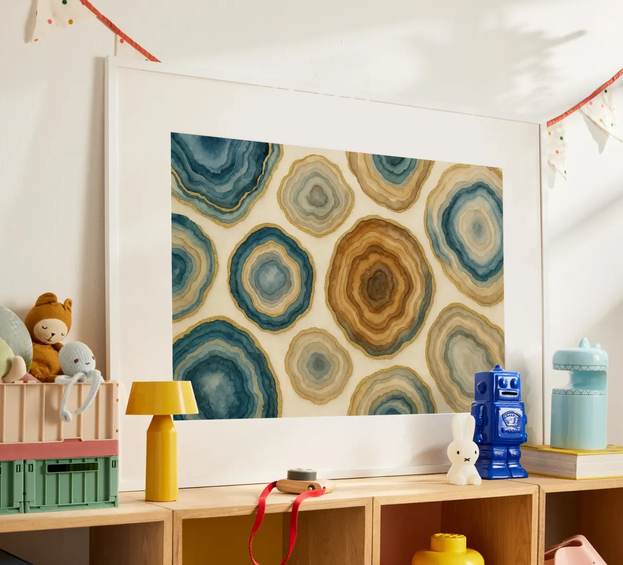 Eleganza del geode poster da Chromatic Fusion Studio