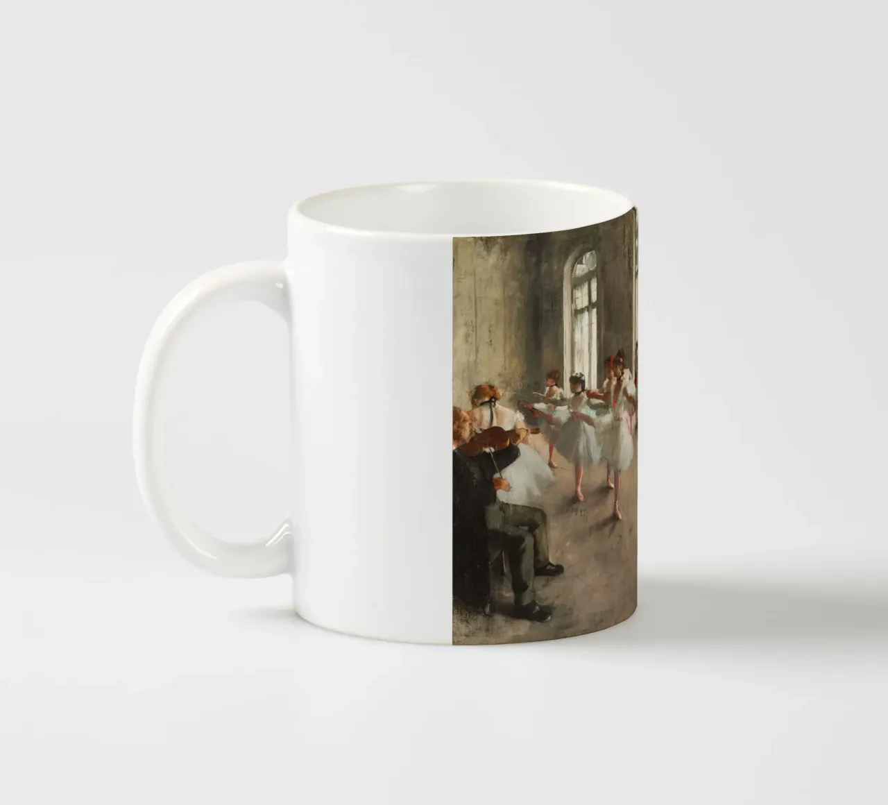 Le prove di Edgar Degas tazza in ceramica da Venus Art