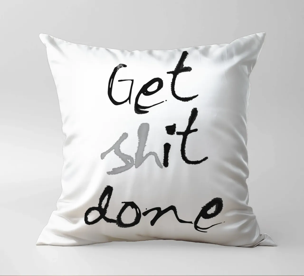 Get it done cuscino da Attaboy Dsgn