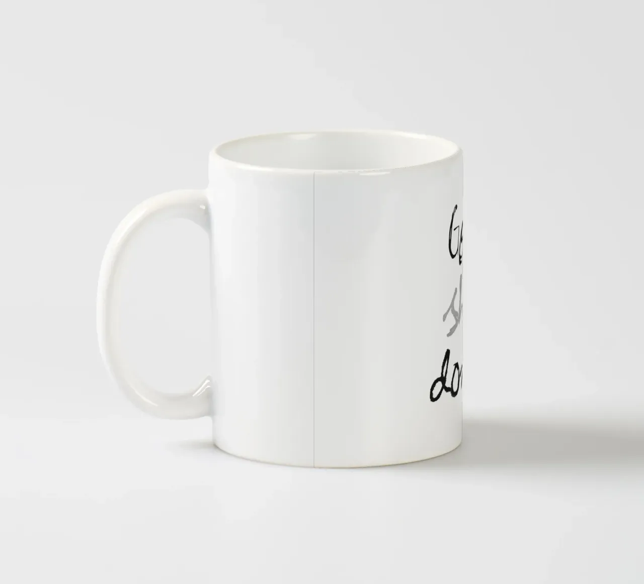 Get it done tazza in ceramica da Attaboy Dsgn