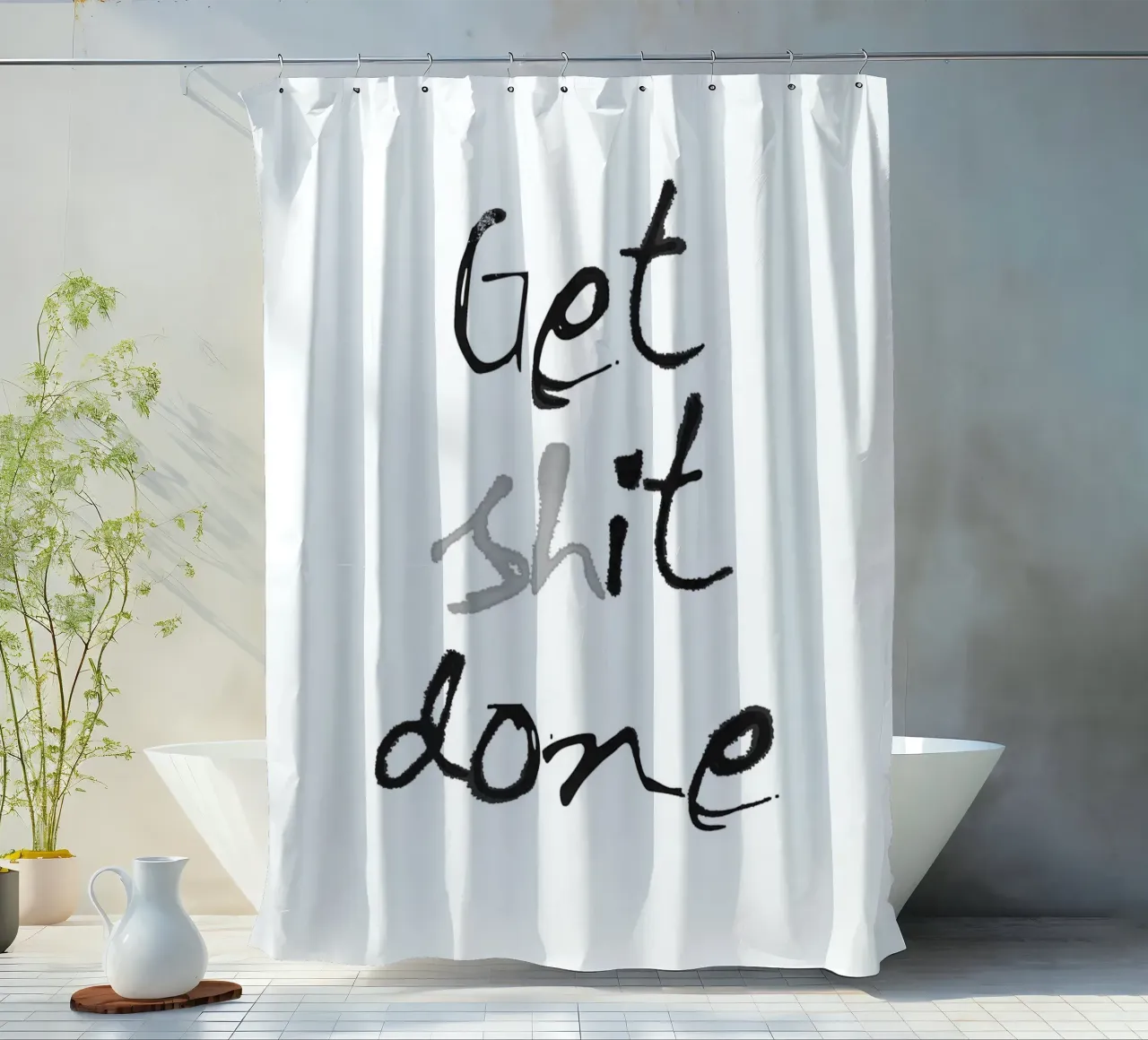 Get it done tenda da doccia da Attaboy Dsgn