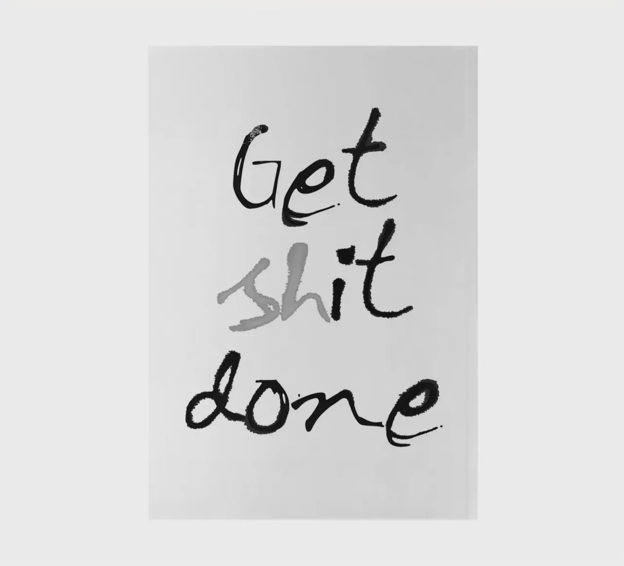 Get it done notebook by Attaboy Dsgn