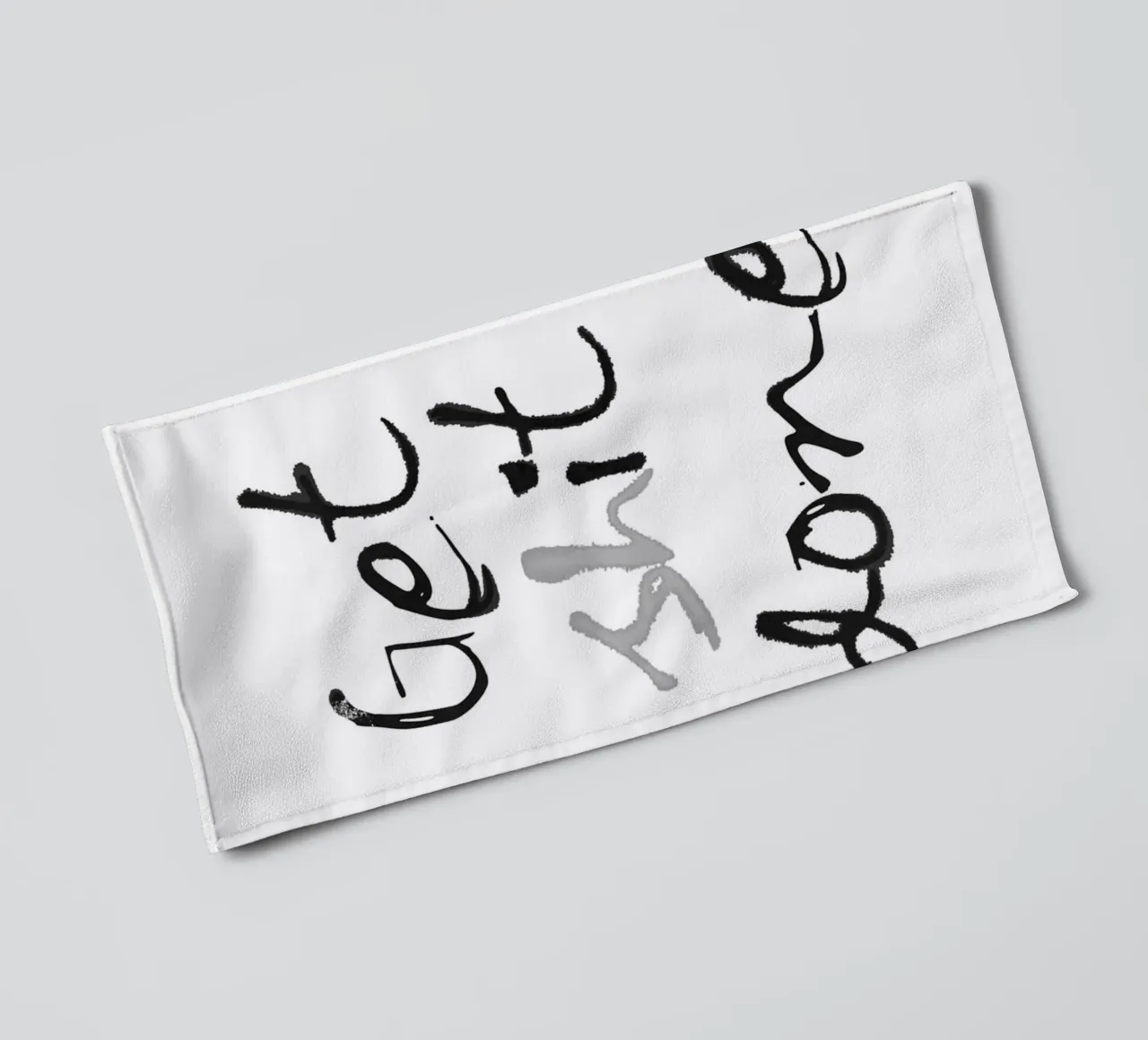 Get it done asciugamano da bagno da Attaboy Dsgn