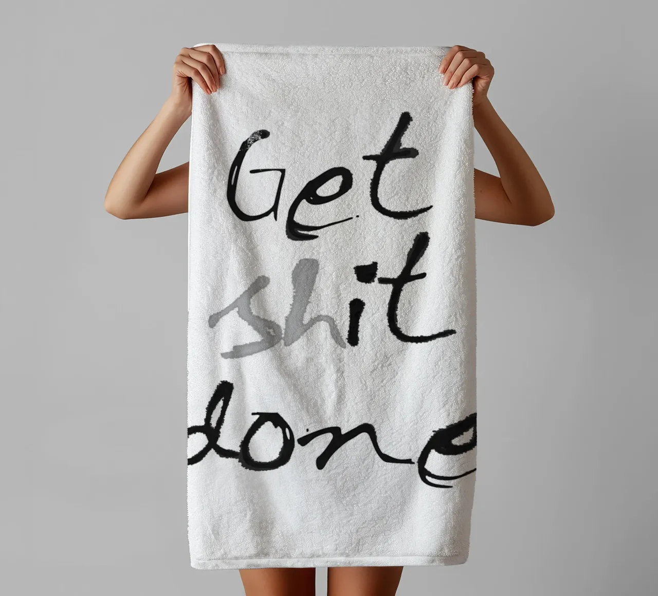 Get it done asciugamano da bagno da Attaboy Dsgn