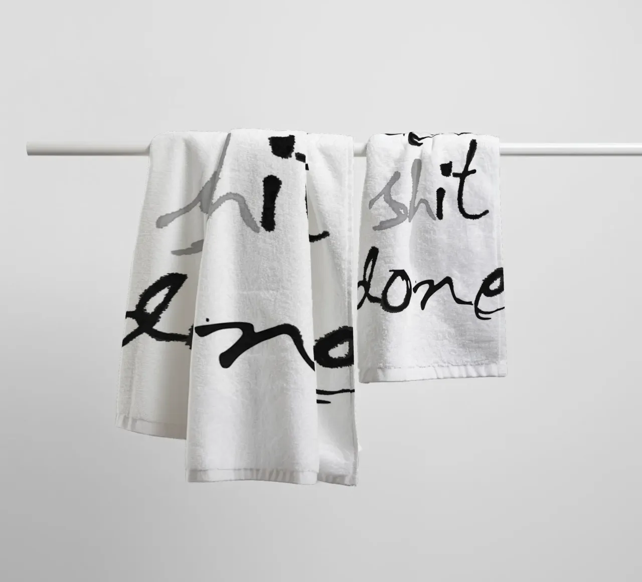 Get it done asciugamano da bagno da Attaboy Dsgn