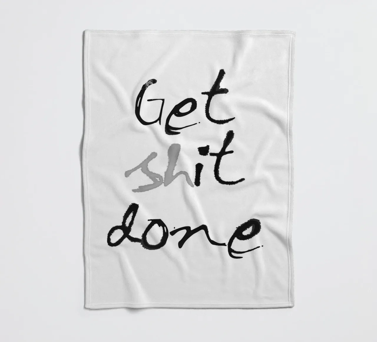 Get it done coperta in pile da Attaboy Dsgn
