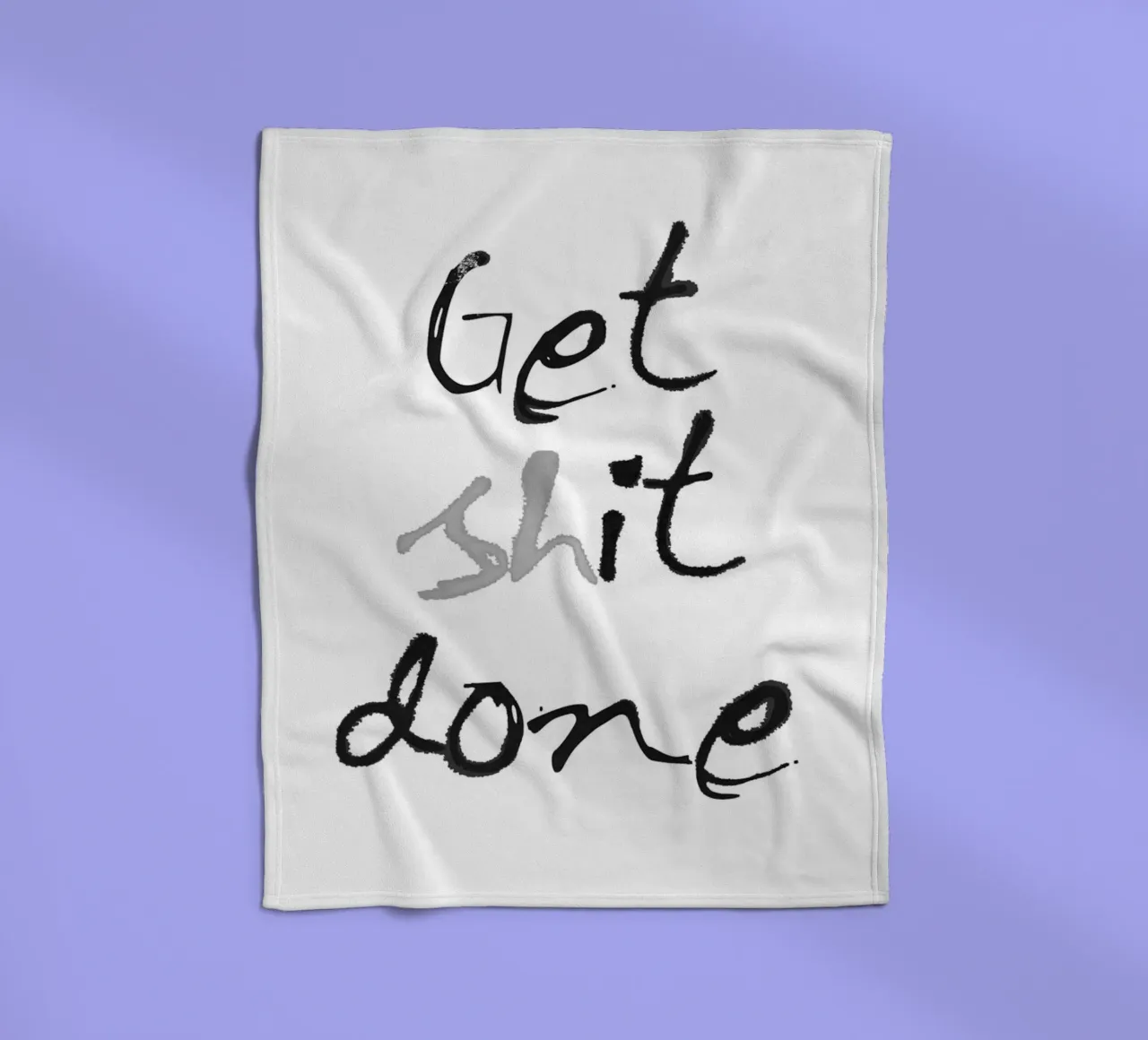 Get it done coperta in pile da Attaboy Dsgn