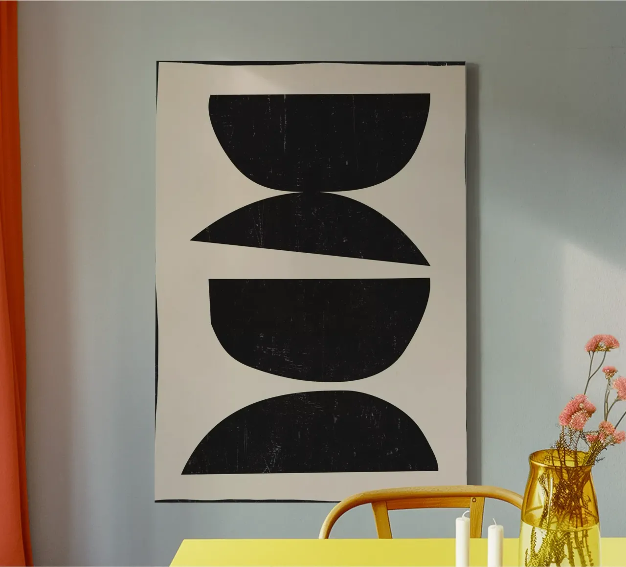 abstract minimal 23/5 canvas by ThingDesign