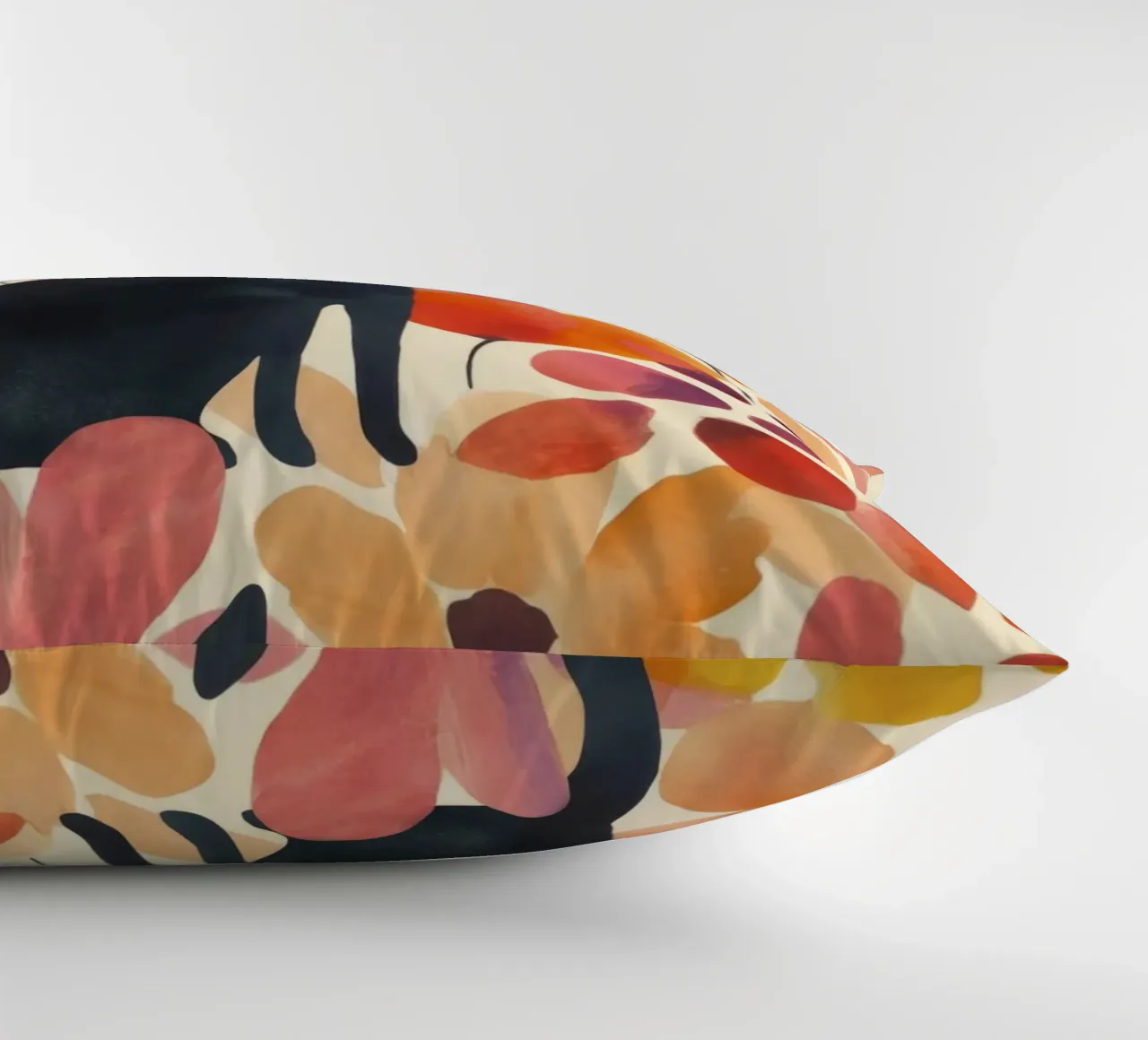 Gatto magico boho in fiore cuscino da Andrea Haase Animal Love