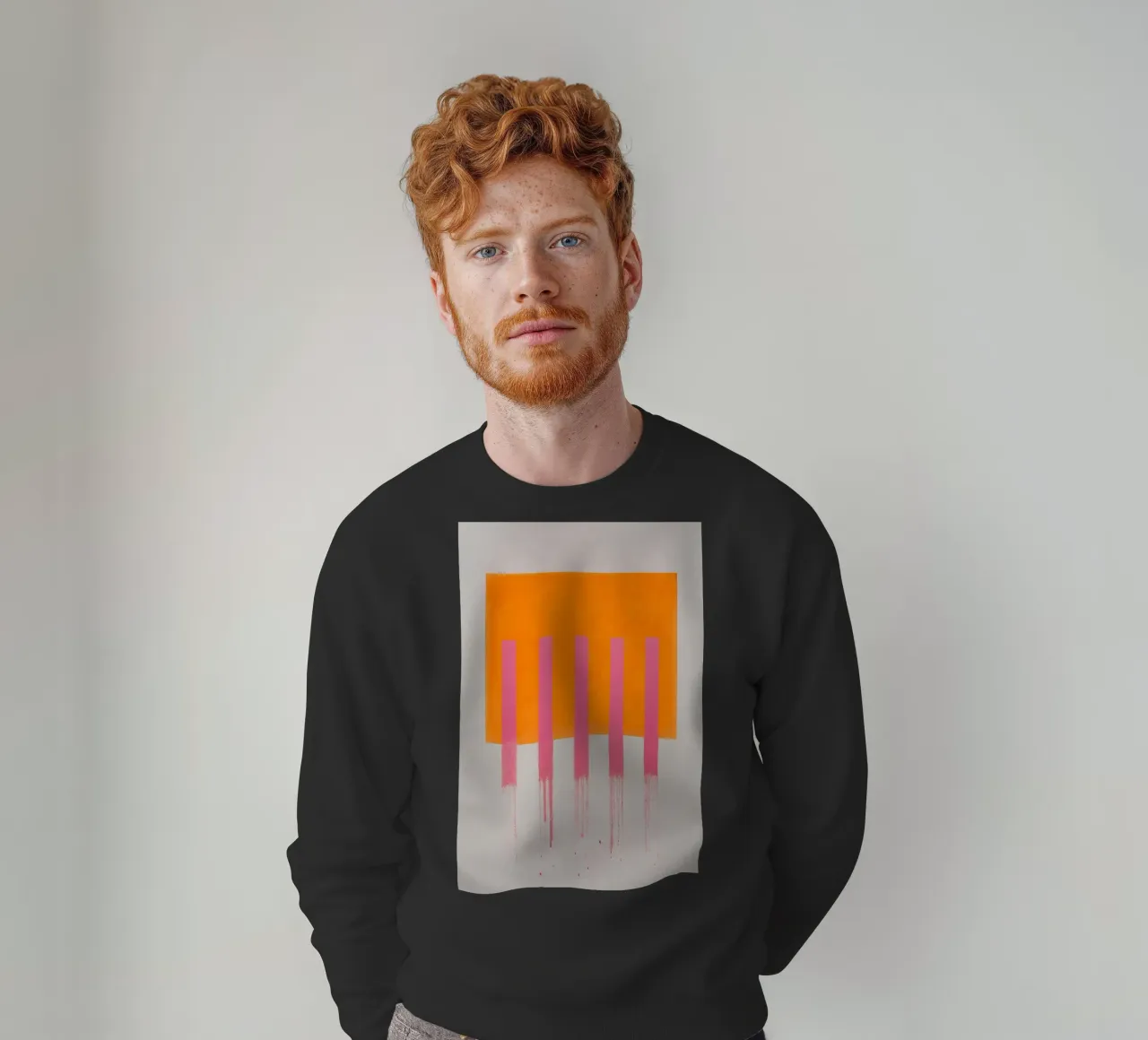 Sunset Bars felpa da SMPLE