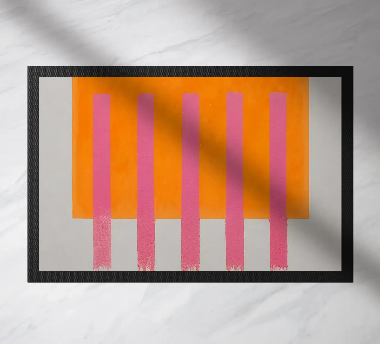 Sunset Bars doormat by SMPLE