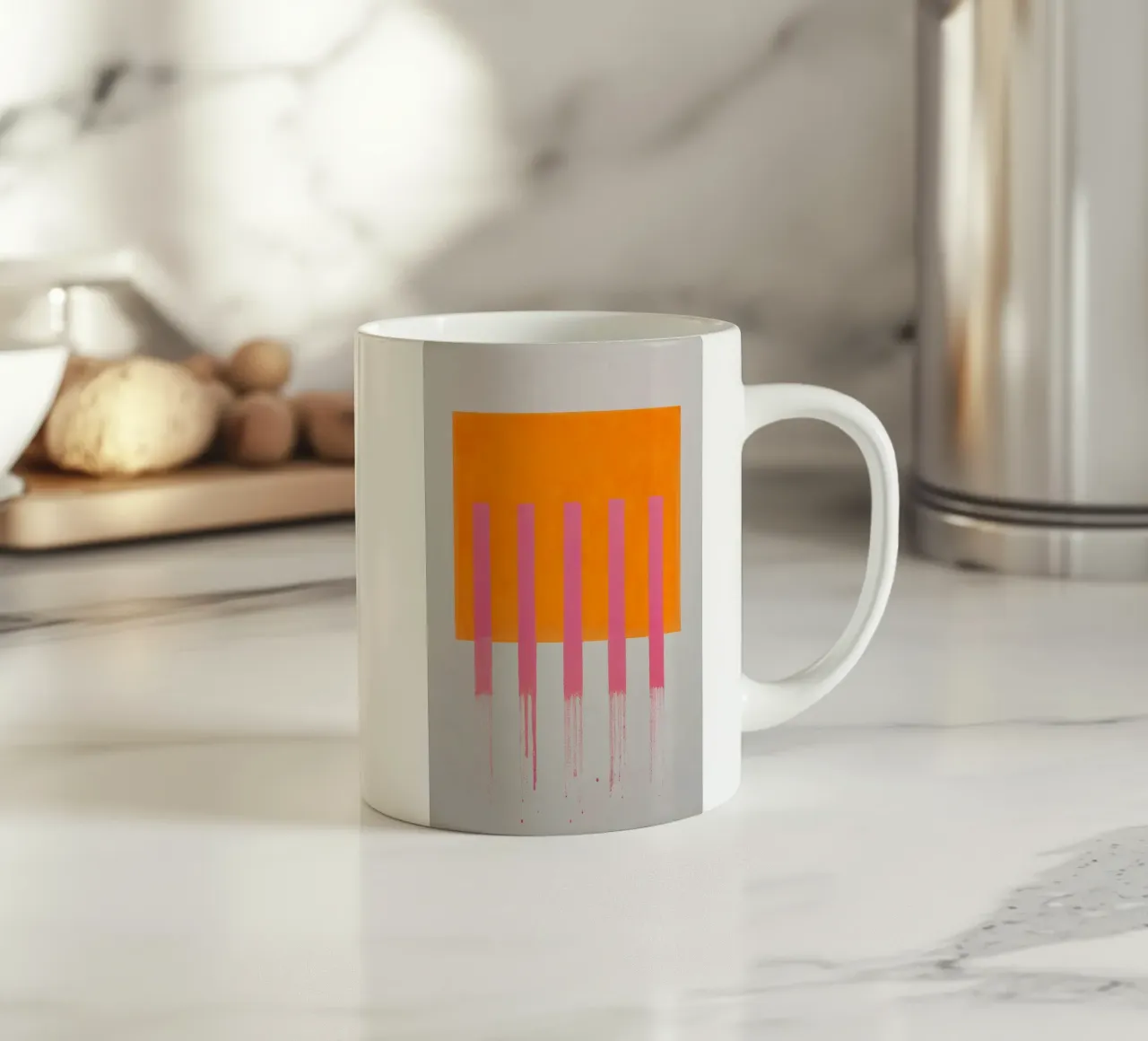 Sunset Bars ceramic mug by SMPLE