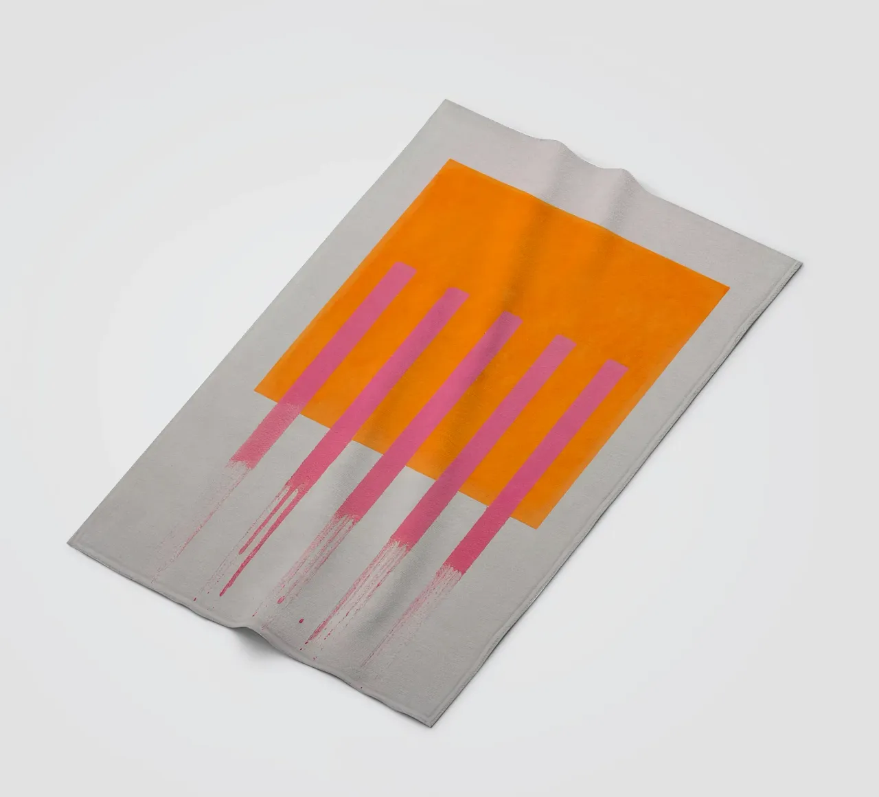 Sunset Bars fleecedeken van SMPLE