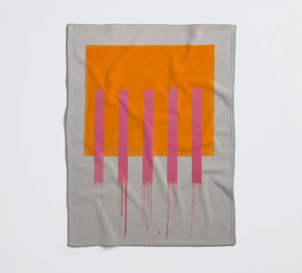Sunset Bars fleecedeken van SMPLE