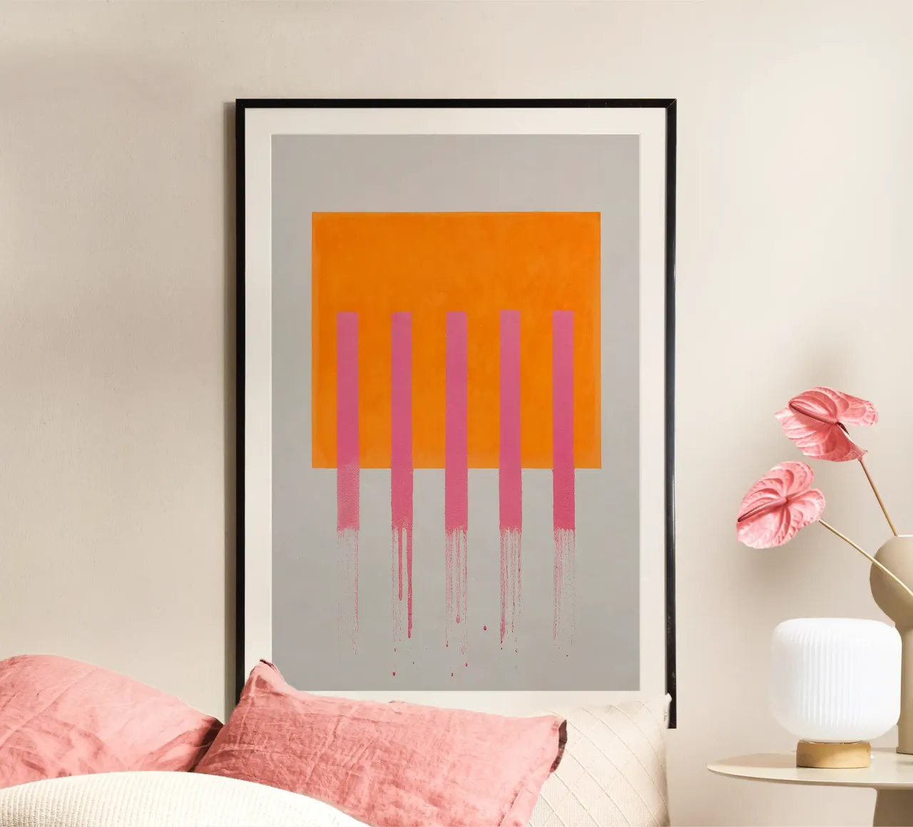 Sunset Bars poster by SMPLE