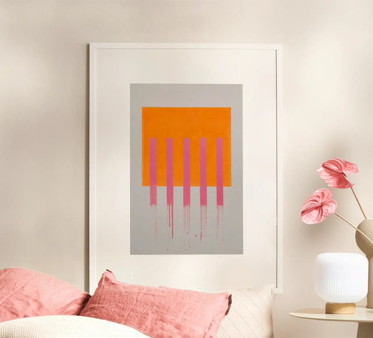 Sunset Bars poster by SMPLE