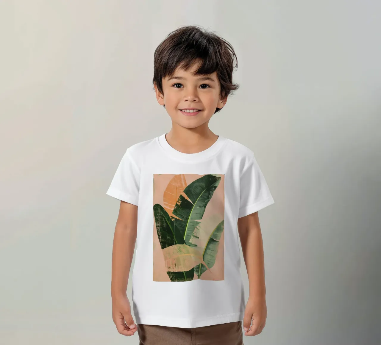 Into The Jungle No 2 kids t-shirt by treechild