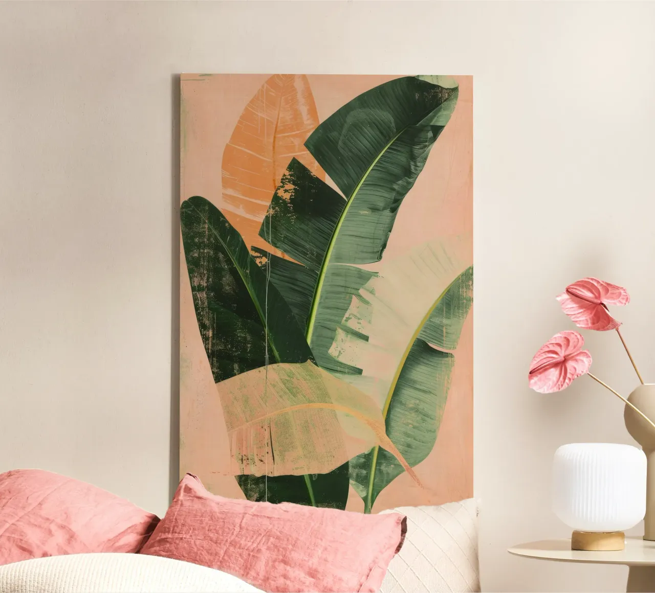 Into The Jungle No 2 canvas by treechild