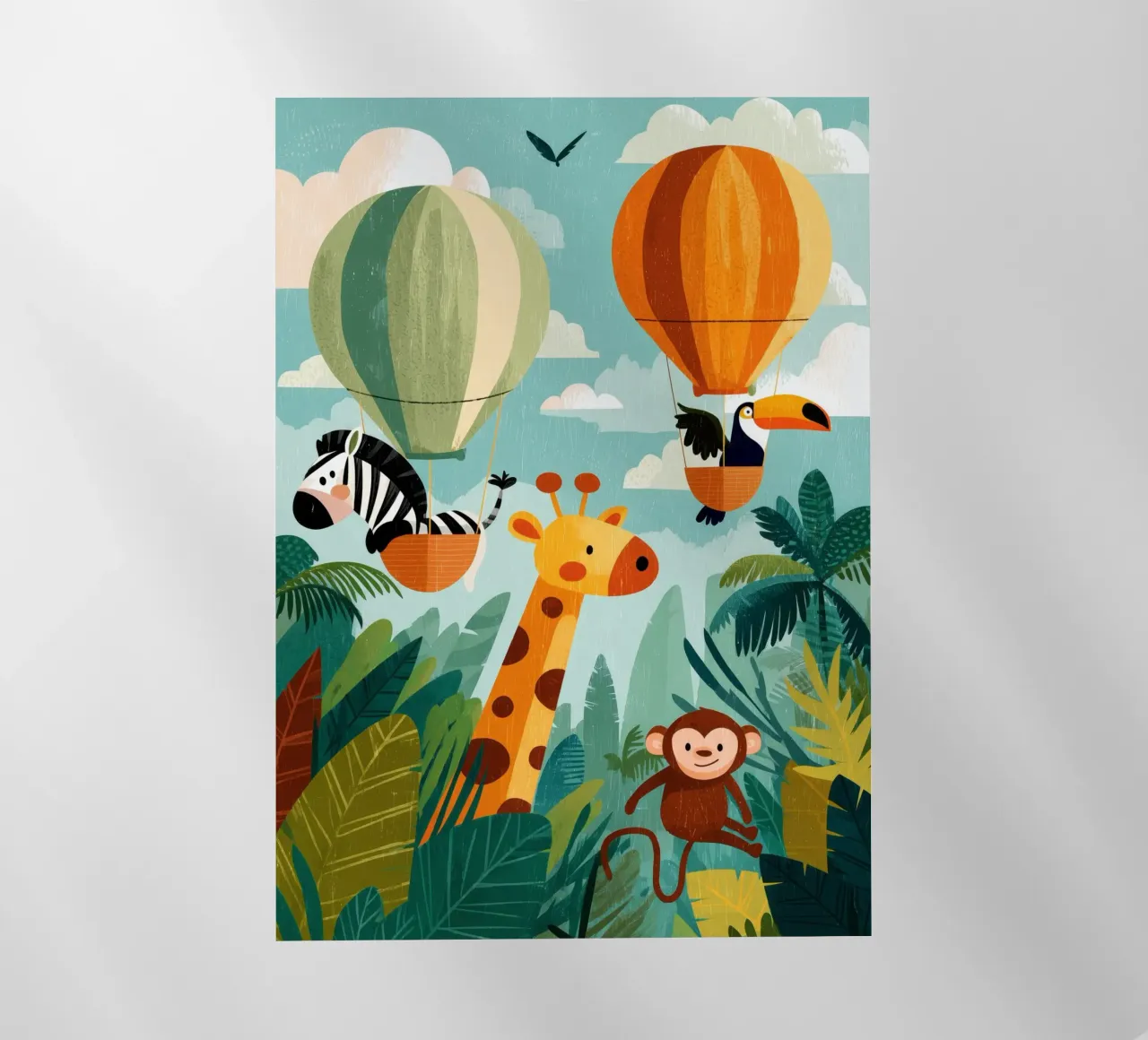 Balloon Buddies in the Jungle pellicola backlit da Kiara
