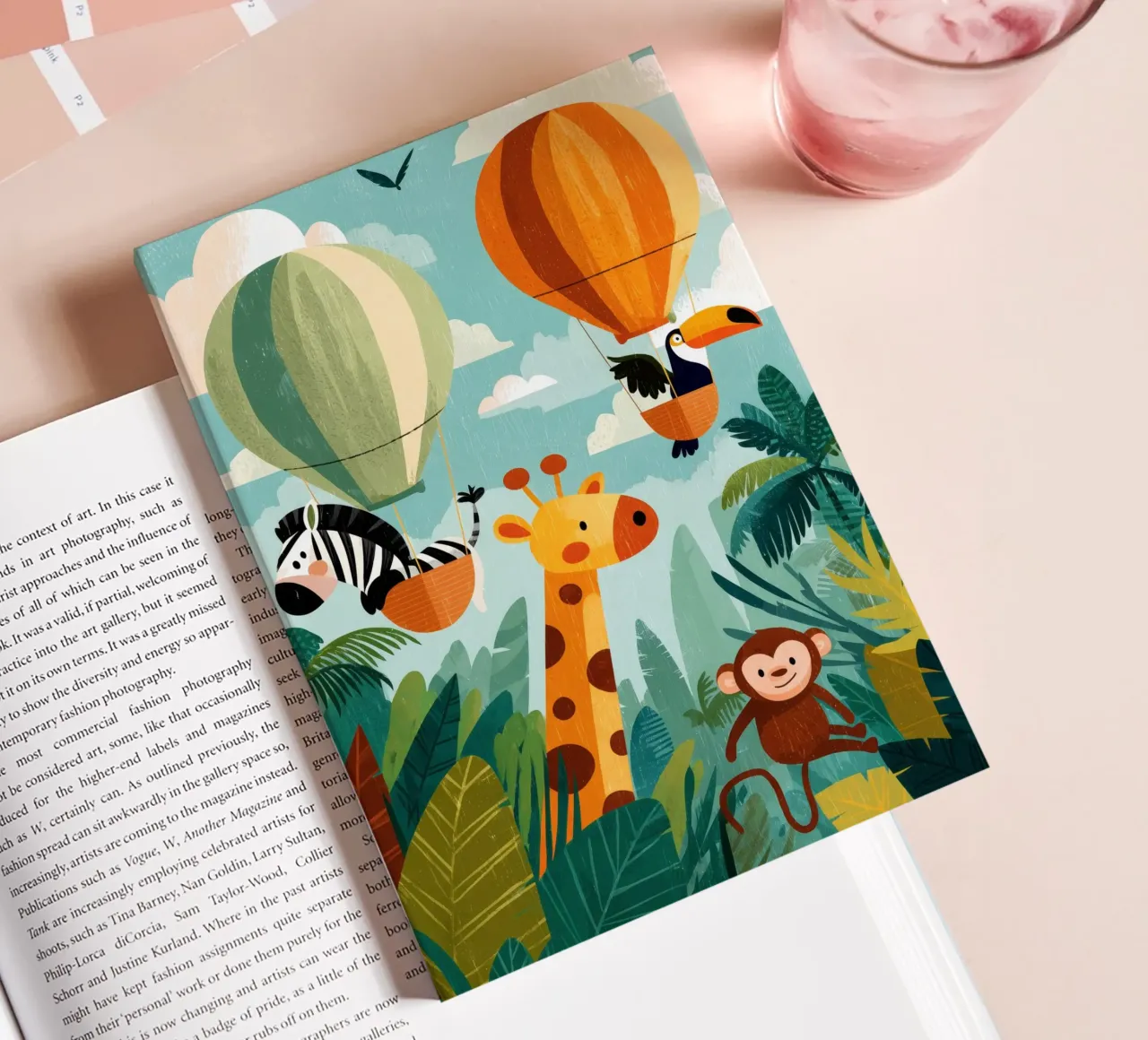 Balloon Buddies in the Jungle notebook by Kiara