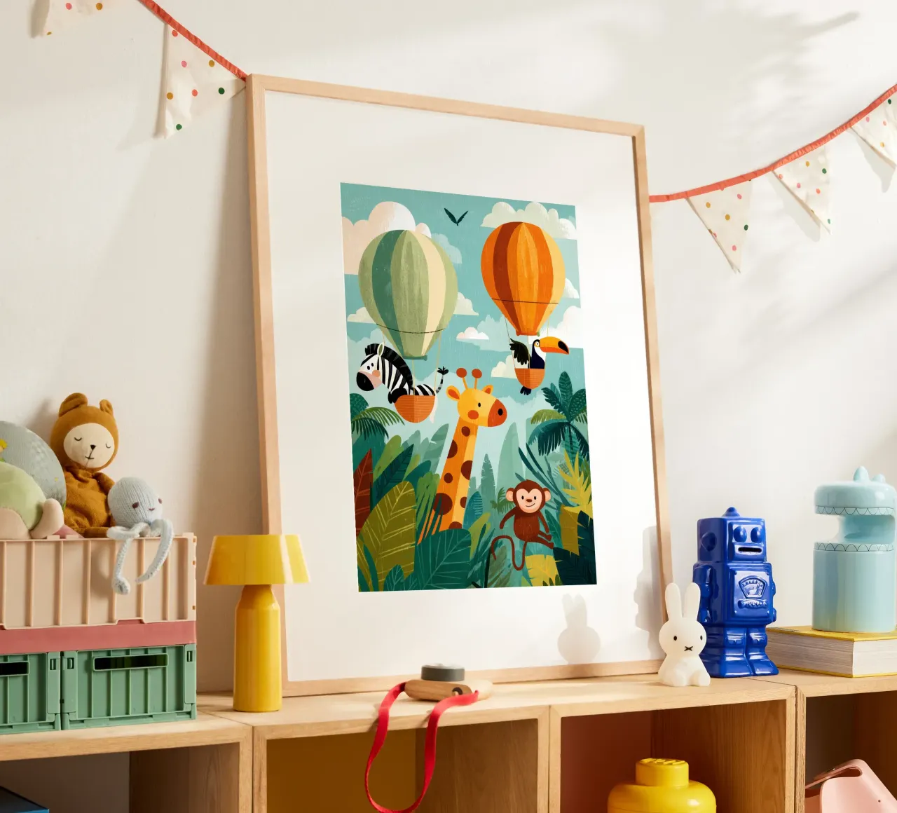 Balloon Buddies in the Jungle poster da Kiara