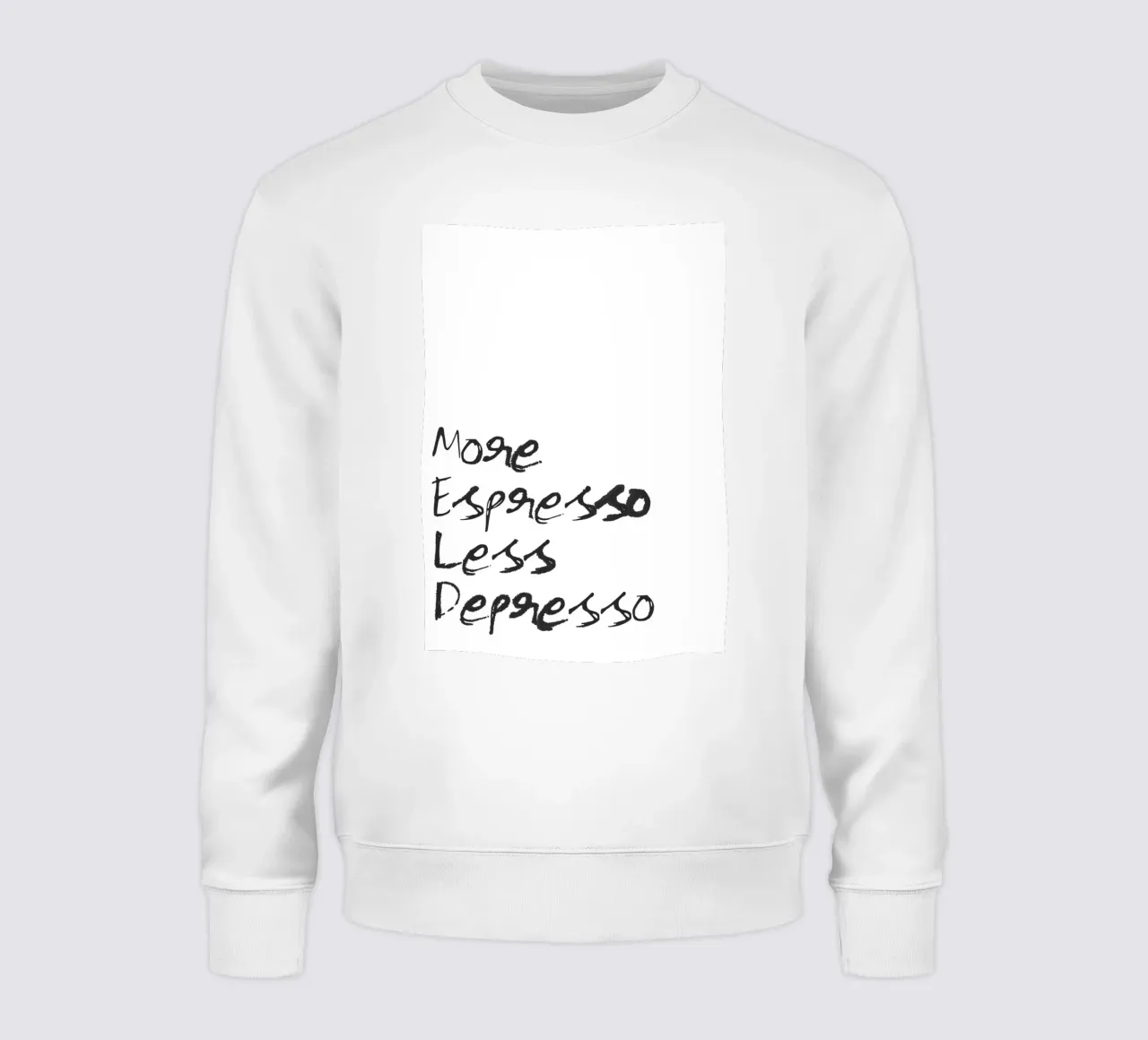 More Espresso, Less Depresso felpa da Attaboy Dsgn