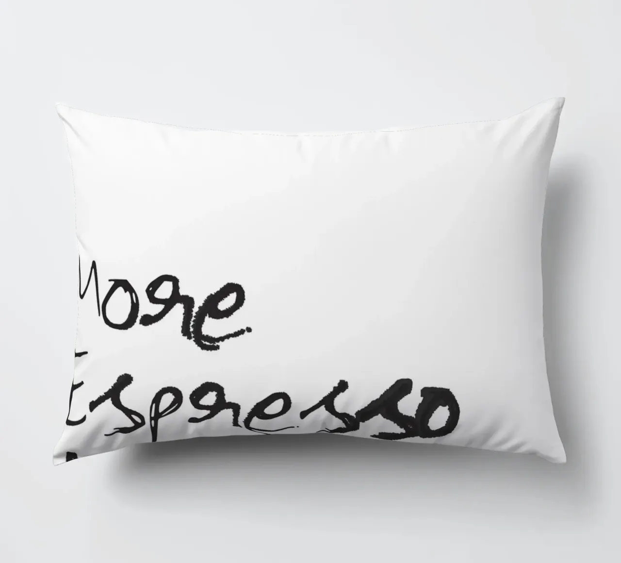 More Espresso, Less Depresso cuscino da Attaboy Dsgn