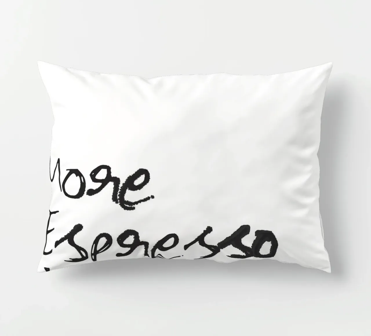 More Espresso, Less Depresso cuscino da Attaboy Dsgn