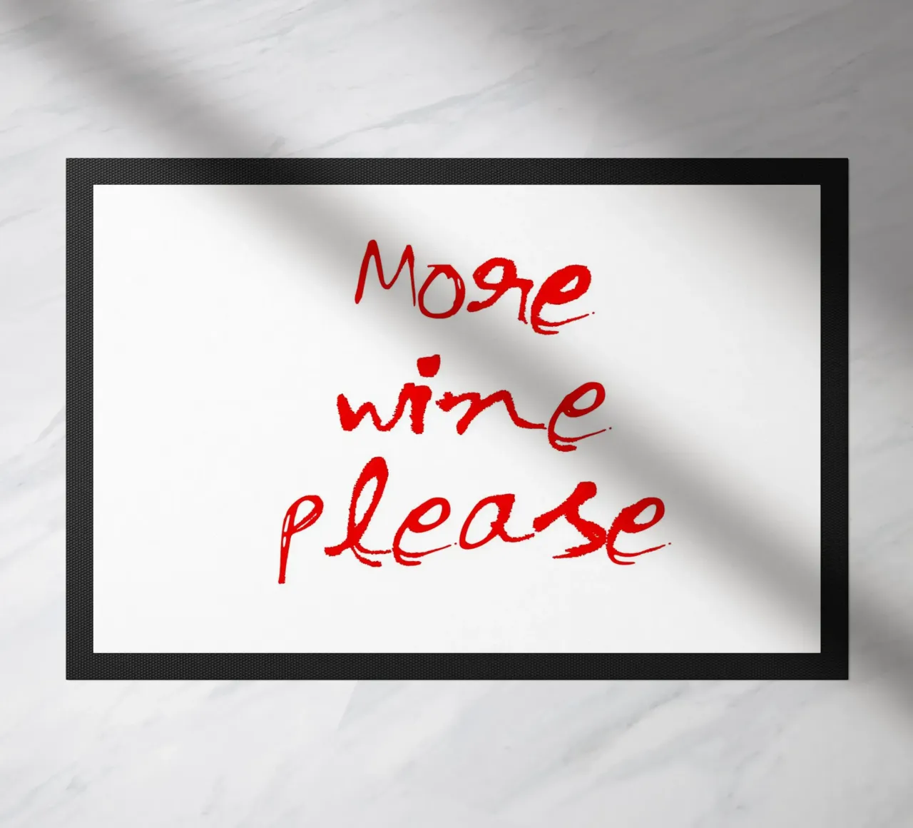 More Wine Please zerbino da Attaboy Dsgn