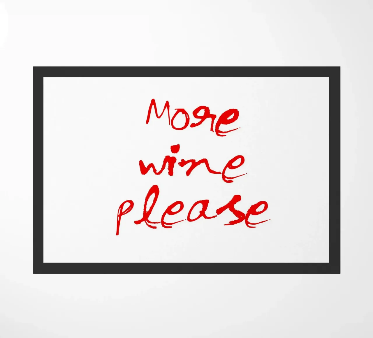 More Wine Please zerbino da Attaboy Dsgn