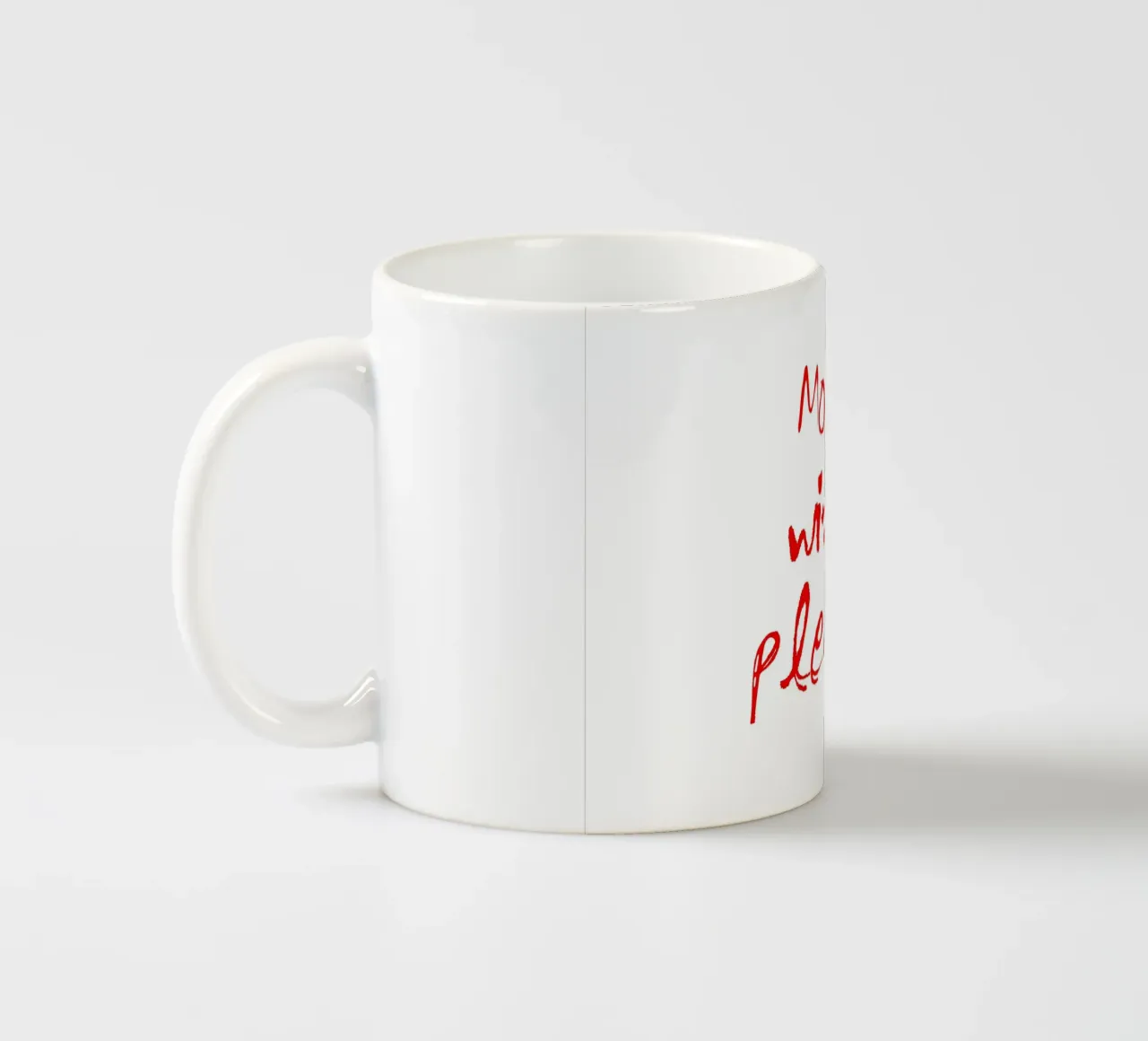More Wine Please tazza in ceramica da Attaboy Dsgn