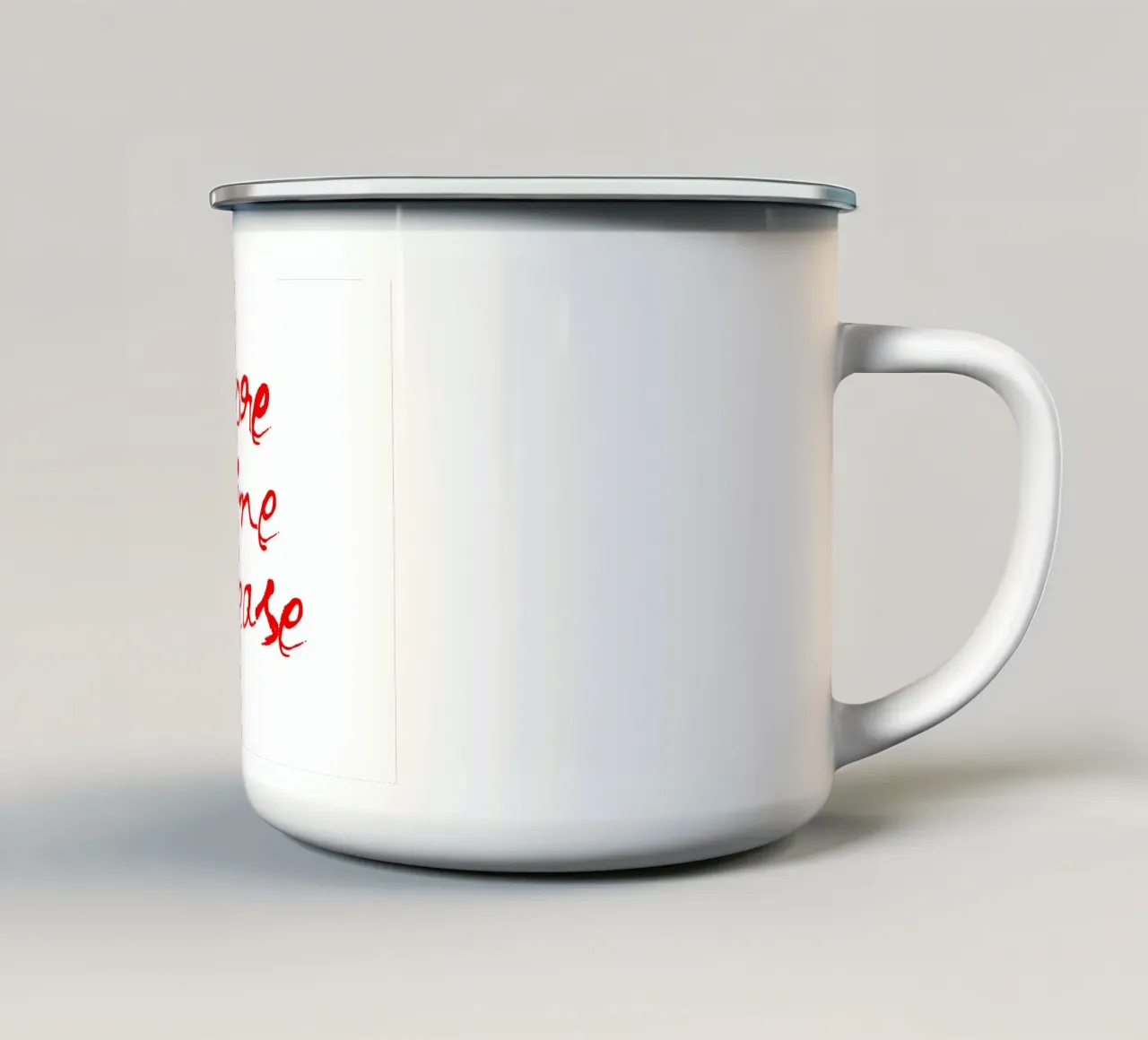 More Wine Please tazza in smalto da Attaboy Dsgn
