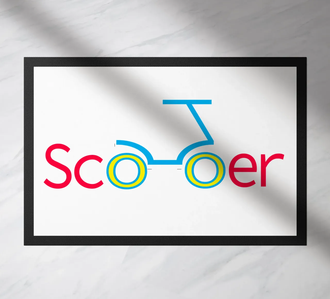 Scooter Logo Design Retro Art zerbino da Urban Life