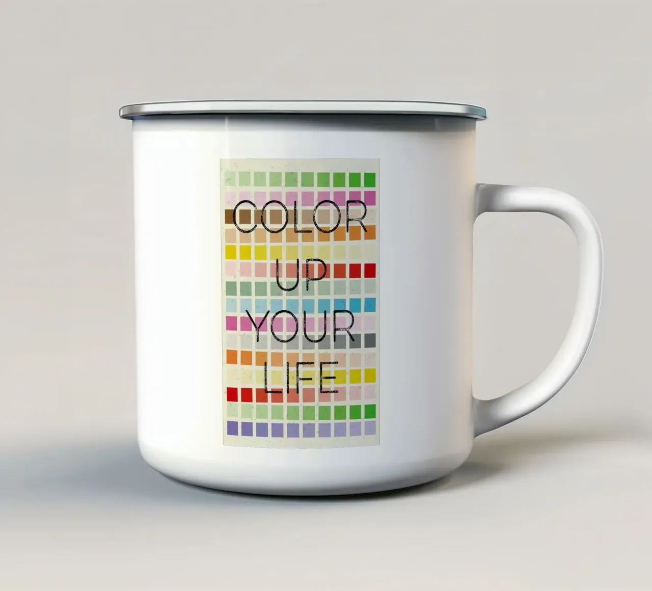 Color up your life tazza in smalto da Metron