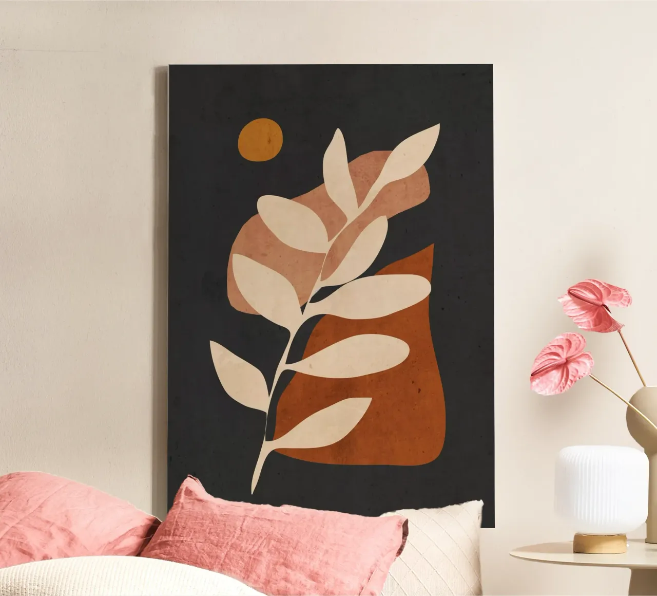 abstract minimal 33/1 canvas by ThingDesign