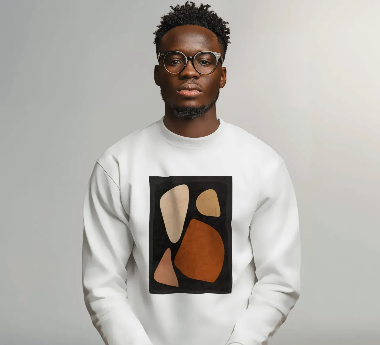 Abstracte Vormen 47/1 sweatshirt van ThingDesign