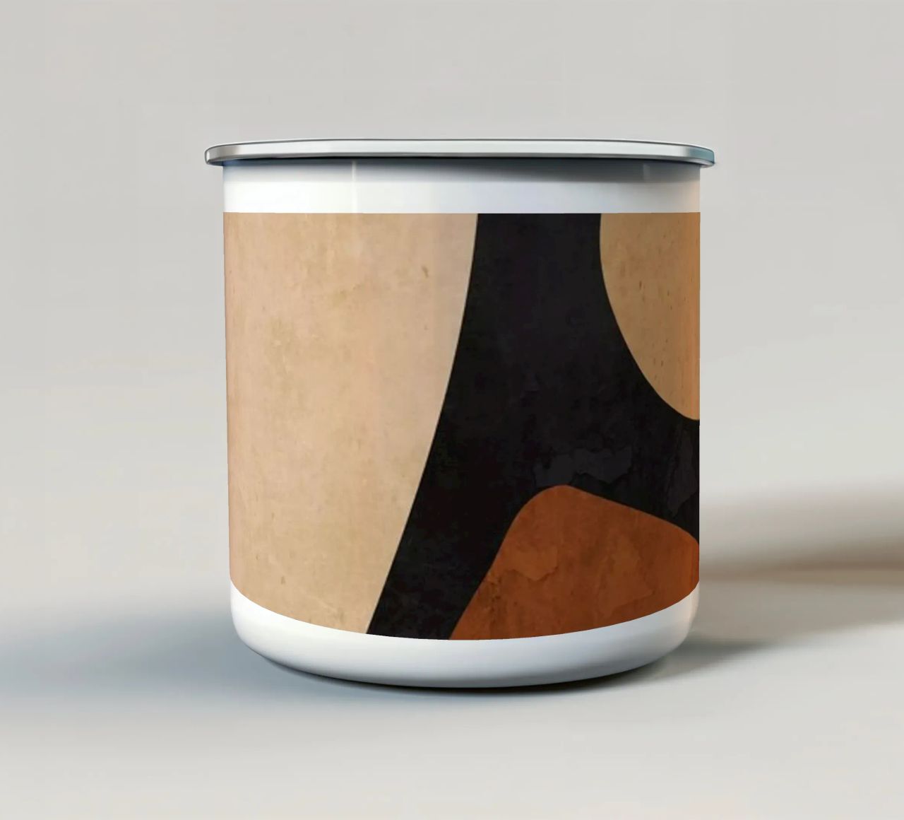 Forme astratte 47/1 tazza in smalto da ThingDesign