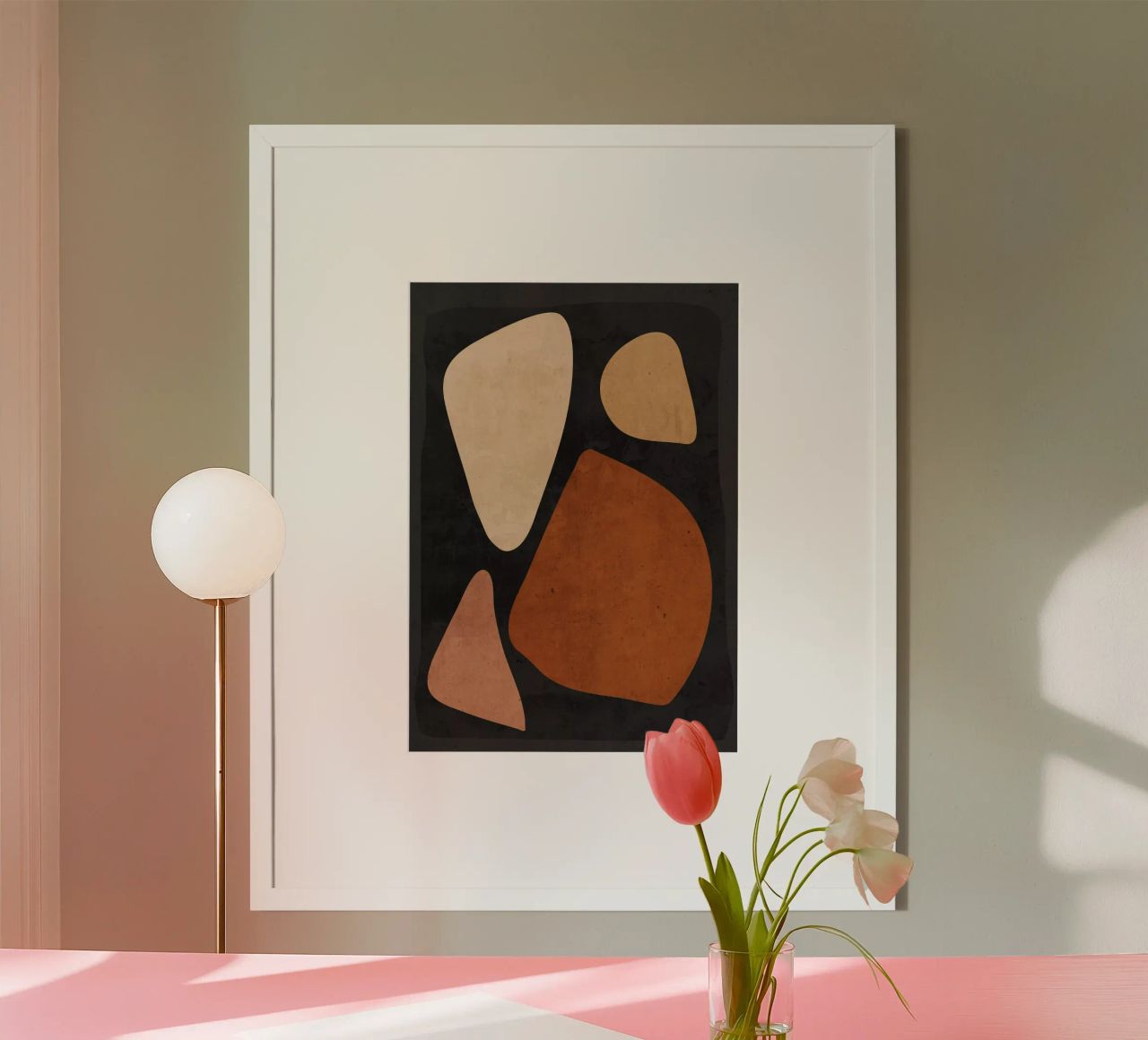 Formes abstraites 47/1 poster de ThingDesign